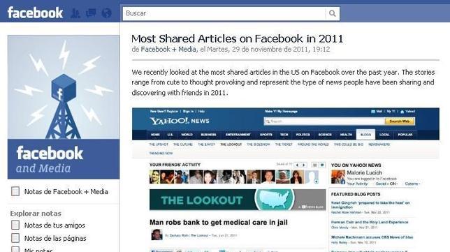Las noticias más comentadas en Facebook en 2011