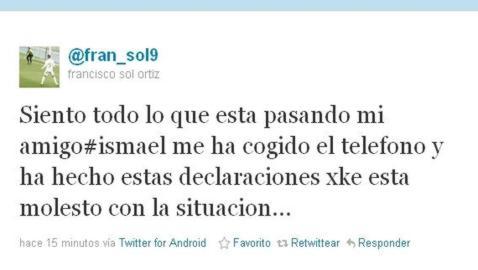 Un canterano del Madrid la lía en Twitter