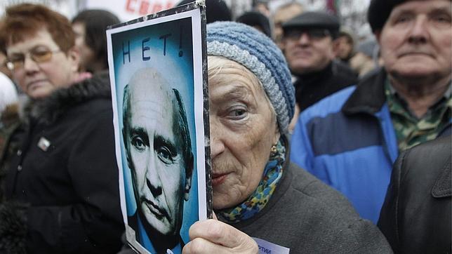 Putin prepara una contramanifestación en Moscú a la que espera que acudan 30.000 personas