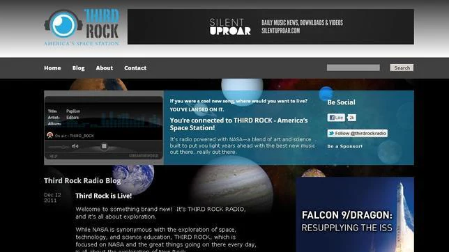Terapia Descortés lema La NASA lanza canal de radio online con música rock y descubrimientos