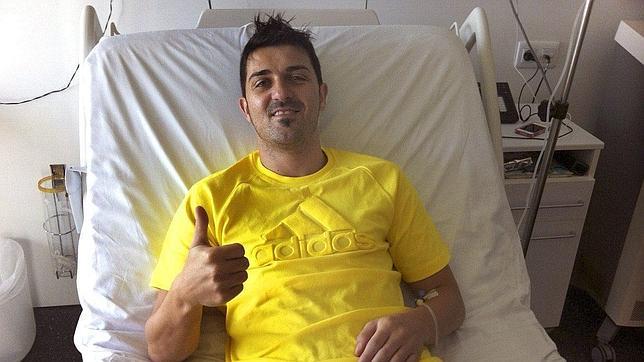 Villa: «Ahora ya queda menos para estar bien»