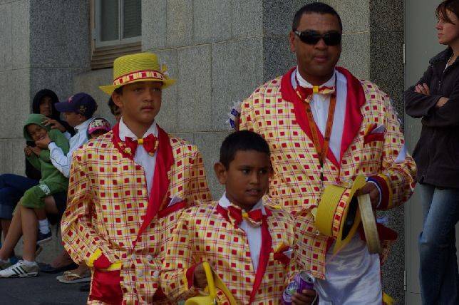 Turno para el Kaapse Klopse de Ciudad del Cabo