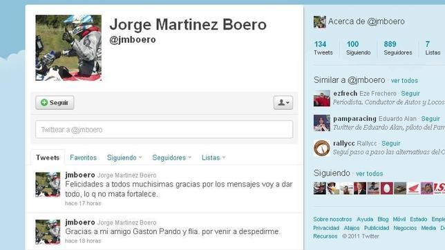 «Followers» póstumos para Jorge Martínez Boero