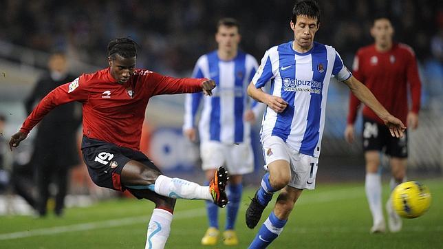 La Real Sociedad se estrella con la defensa de Osasuna
