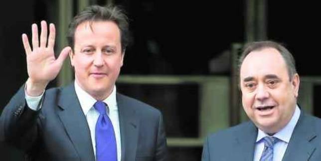 Cameron presiona al nacionalismo escocés