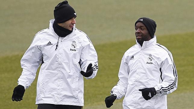 Pepe, ausente en el entrenamiento