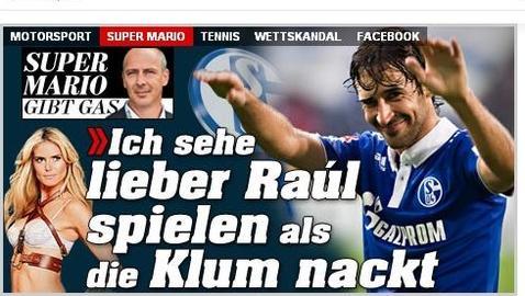 Mario Basler: «Prefiero ver jugar a Raúl que a Heidi Klum desnuda»