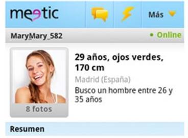 Meetic llega a Android
