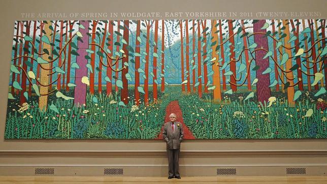 La consagración de la primavera inglesa, por David Hockney