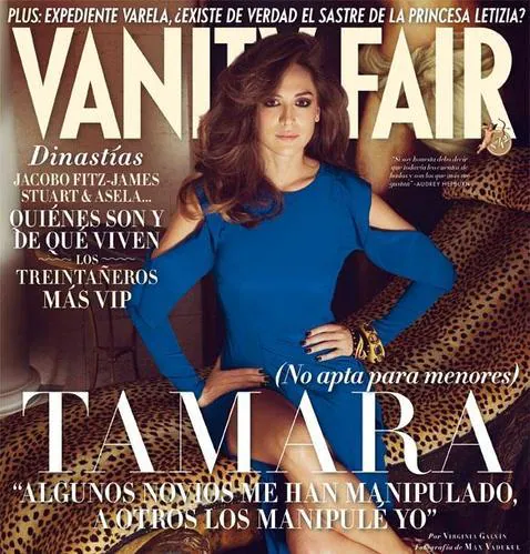 Tamara Falcó, en «Vanity Fair»: «Algunos novios me manipularon, a otros los manipulé yo»