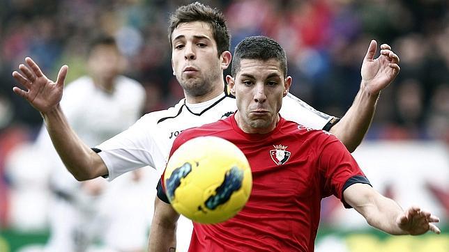 La batalla entre Valencia y Osasuna acaba en tablas