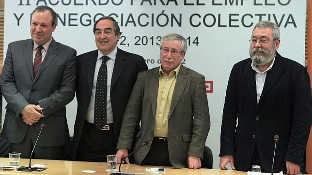 Méndez: «El acuerdo laboral conlleva renuncias por parte de sindicatos y  patronal»