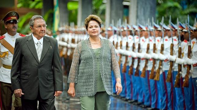 Visita de Dilma Rousseff a Cuba: antes la economía que los derechos humanos
