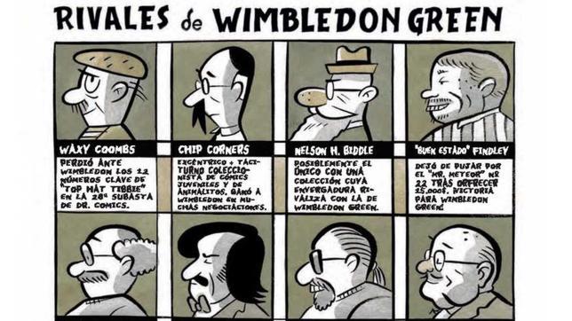 «Wimbledon Green» o la obsesión por el cómic
