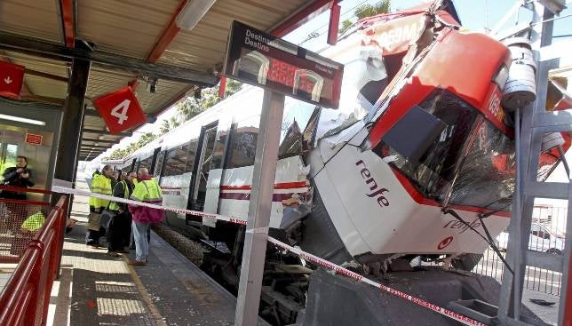 Tercer accidente en la red de Cercanías en tres semanas