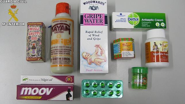 La Guardia Civil incauta medicamentos ilegales en un supermercado de origen asiático de Barcelona
