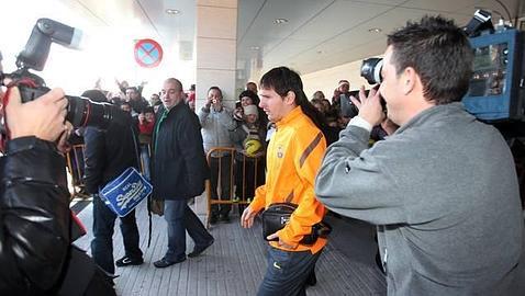 El Barça llega a Pamplona en hora