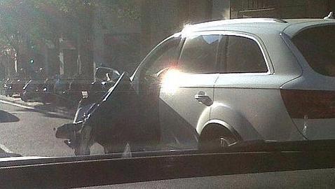 Piqué sufre un accidente de tráfico camino del Camp Nou