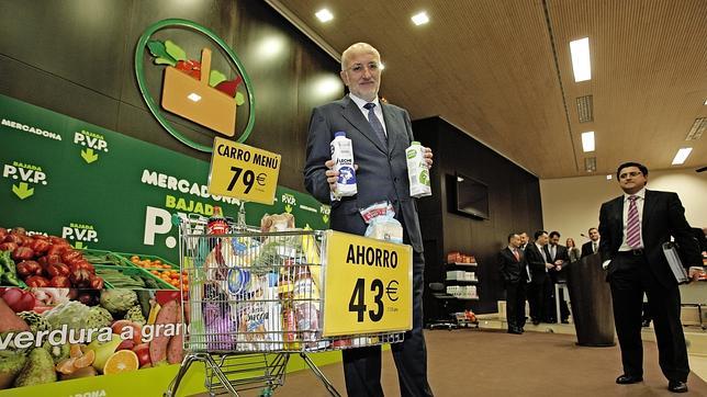 Mercadona gana 474 millones en 2011, un 19% más que en 2010