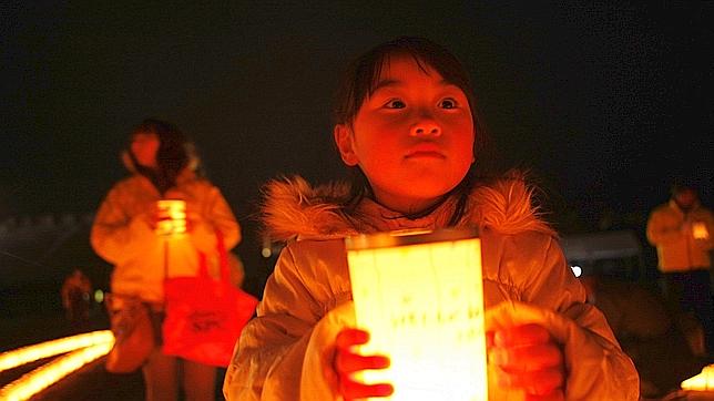 Vigilia en Fukushima