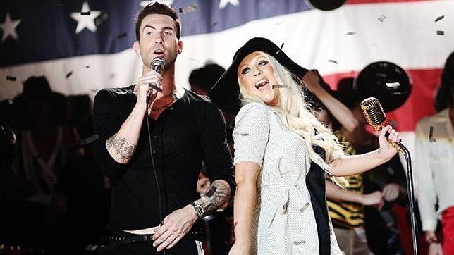 Christina Aguilera destapa la hipocresía de Adam Levine, líder de Maroon 5
