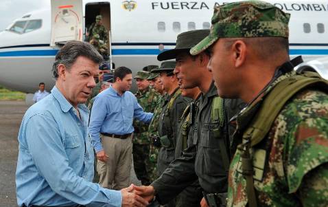 Las FARC matan a once militares junto a la frontera con Venezuela