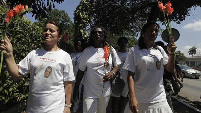 Decepción entre las Damas de Blanco por no haber podido reunirse con el Papa