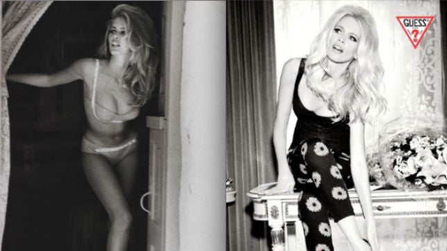 Por Claudia Schiffer no pasan los años
