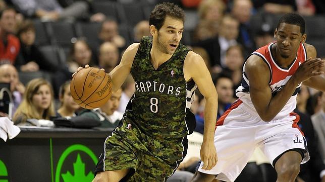 Calderón dirige a los Raptors a la victoria frente a los Wizards