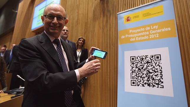 Presupuestos 2012: De las decenas de tomos al código QR