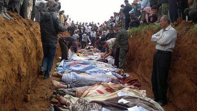 Asciende a 52 la cifra de muertos atribuidos al régimen sirio