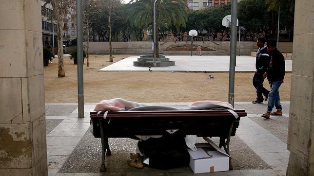 Más de 1.500 personas malviven en la calle o en barracas en Barcelona