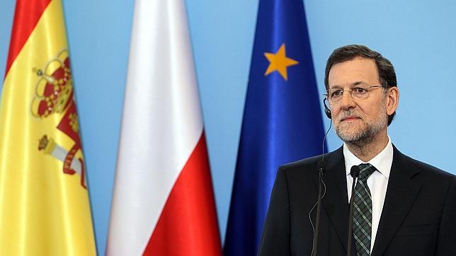 Rajoy pronostica en Polonia que España será finalista de la próxima Eurocopa