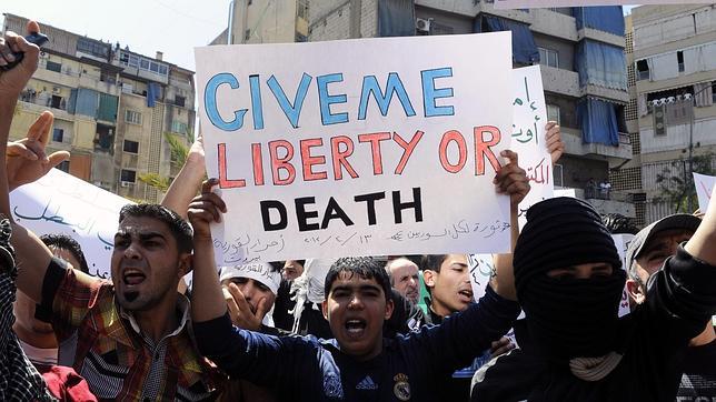 Manifestaciones y escaramuzas en el segundo día del alto el fuego en Siria