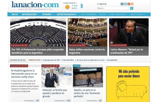 La prensa argentina dispara contra el corazón y la imagen de España