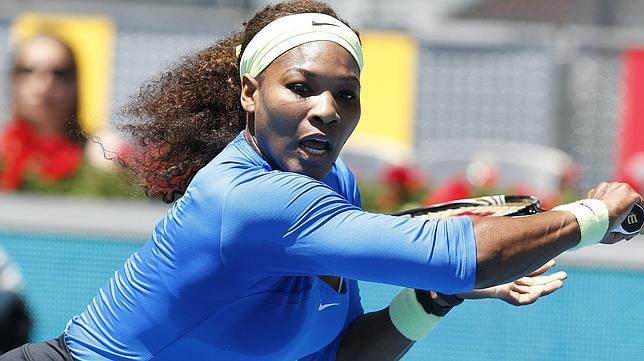 Serena arrasa en Madrid