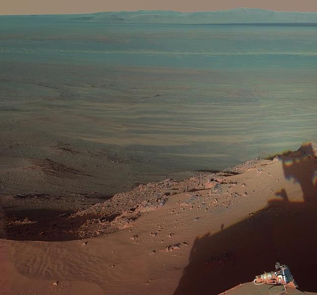 Impresionantes imágenes de Marte captadas por un rover de la NASA