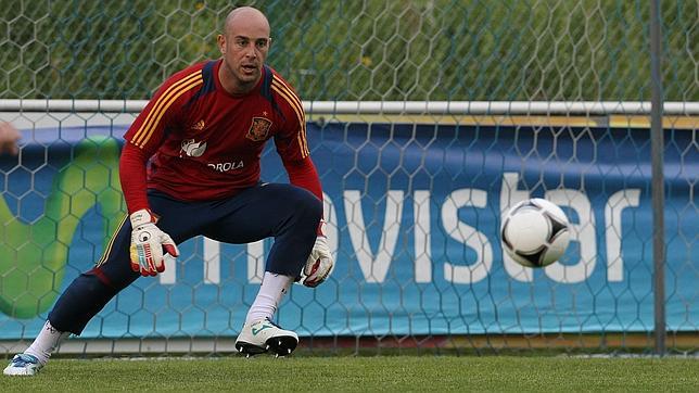 Pepe Reina, el «speaker» de La Roja