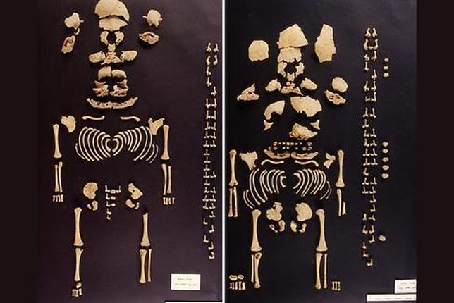 El primer caso de gemelas prehistóricas sale a la luz