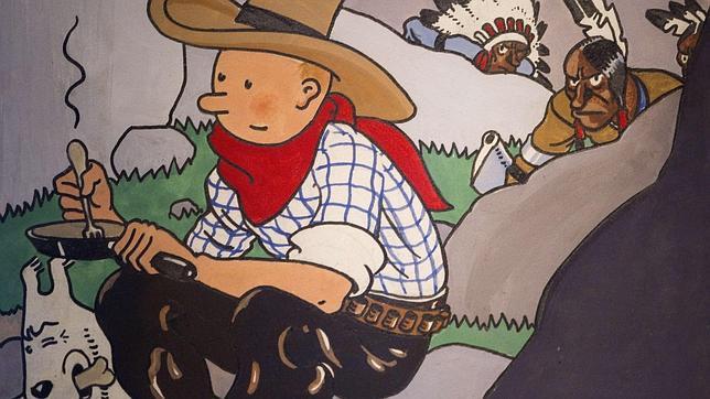 La portada original de «Tintín en América», vendida por más de 1,3 millones de euros