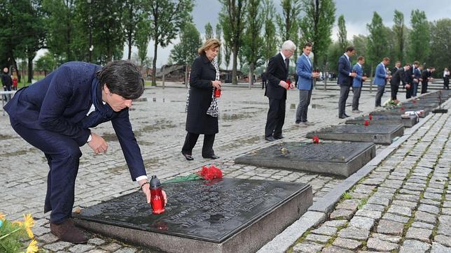 Alemania visitó el campo de exterminio de Auschwitz