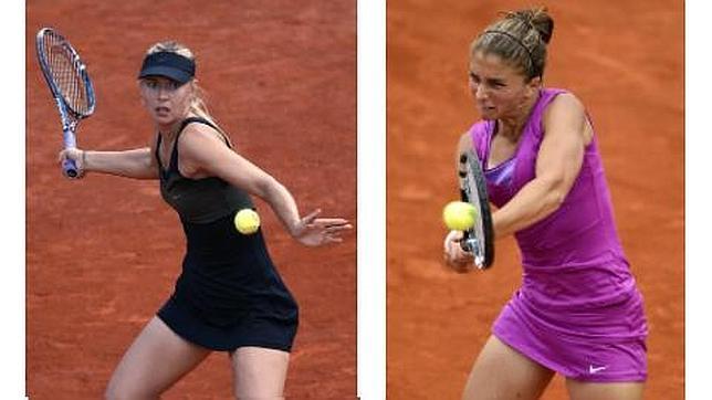 Sharapova y Errani estrenan final
