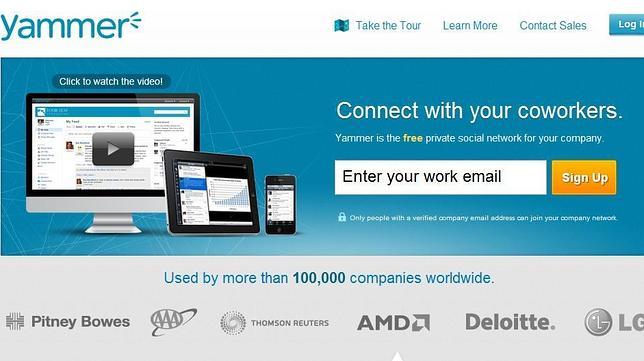 Microsoft puede comprar Yammer por 1.000 millones de euros