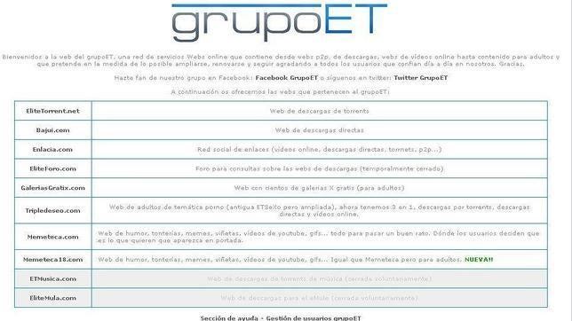 La Ley Sinde actúa por primera vez contra ocho webs de enlaces en España