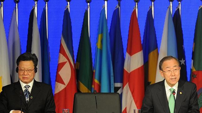 «Esperaba un documento más ambicioso», admite Ban Ki-moon en la apertura de la cumbre Río+20