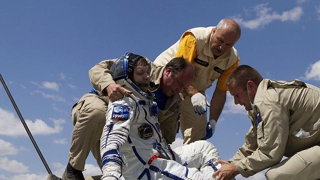 La nave Soyuz regresa sin incidentes a la Tierra