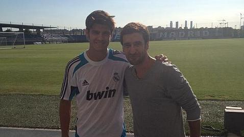 Raúl regresó a Valdebebas