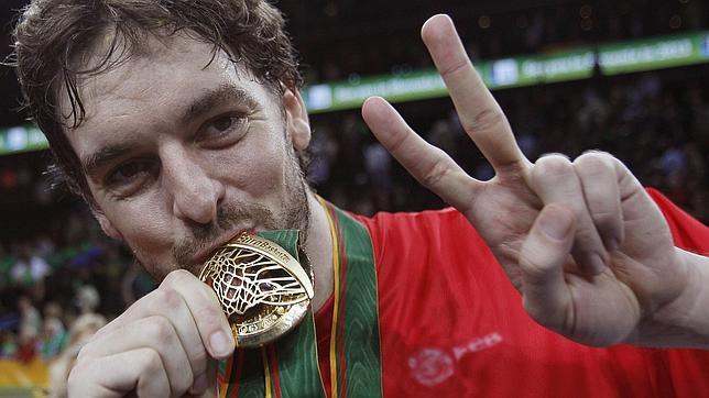 Pau Gasol, abanderado de España en los Juegos Olímpicos de Londres 2012