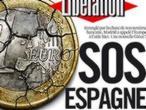 «Libération» dedica su portada a la crisis española