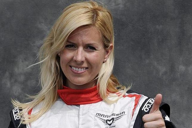 María de Villota ya está en casa